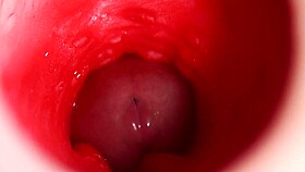 stunning 4k anal cumshot fills the camera perfectly