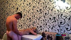 this sexy blonde gets so wet alone with her horny guy