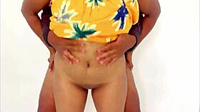 horny bride moans as big cock pounds her in wedding quickie