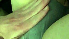 She soaks diaper then panties in wet masturbation frenzy