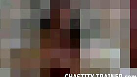 i'll lock your cock in this cage and never let it out again