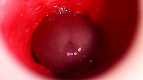 stunning 4k anal cumshot fills the camera perfectly