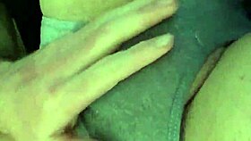 She soaks diaper then panties in wet masturbation frenzy