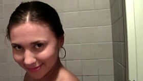 couple sneaks homemade toilet fuck with wet pussy creampie