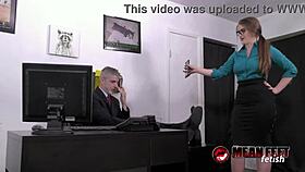 Classy Terra Mizu Foot-Doms Submissive Richard Lennox