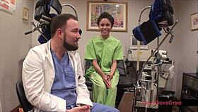 sandra chappelle's latex-gloved patient fetish backstage spread