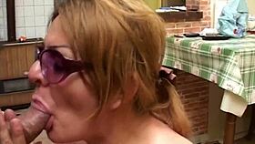 Does he treat his milf wife like a slut? She loves it