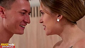 Petite Russian bitch takes monster cock doggystyle missionary orgasm