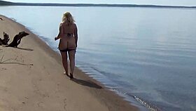 aren't these bikini milfs shaking big asses on wild beach walk?