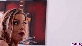 Britney Amber's stepmom roleplay seduces doctor with big tits and pussy