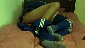 skip school for anal creampie horny mexican schoolgirl 💦🎒