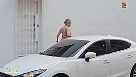 Uber Driver Pounds Colombian Milf Monique Fuentes with Double Creampie Ride