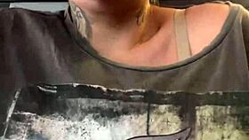 gym training soaked my white pants pussy wet from horny stares