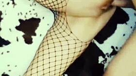 a beautiful milf dances striptease, masturbates with dildo then takes big cock anally 😍🔥