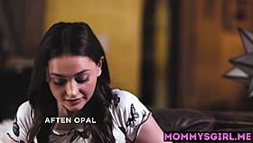 Christie Stevens Boldly Licks Aften Opal's Big Ass Pussy