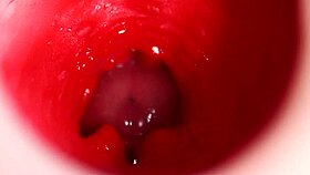 stunning 4k anal cumshot fills the camera perfectly
