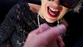 50yo cougar laughs while boy unloads huge facial cumshot full vid