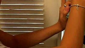laundry room quickie creampie fills her tight pussy