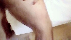 Hairy mature gets fucked hard on first gym outing 😈🍑