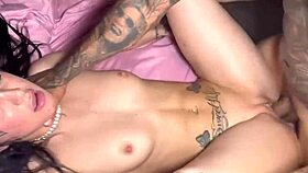 Tattooed Italian Begs for Intense Studio Pounding!