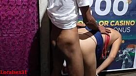 bengali couple hardcore doggy anal on ranch hairy pussy orgasm webcam 😍🍑💦