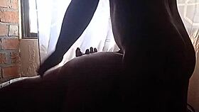 Hidden homemade big cock pounding nerdy latina's huge pussy