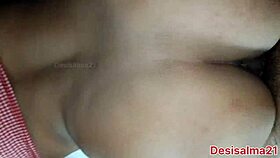 Indian teen Salma gets FUCKED HARD by teacher in painful doggy with Hindi audio