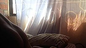 Hidden homemade big cock pounding nerdy latina's huge pussy