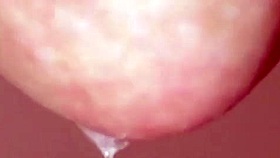 Japanese close-up pov blowjob with deep sucking and cum in mouth