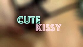her dripping wet pussy lips grip cock tight in sensual close-up riding cumshot finish