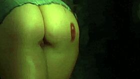 oh god, these lesbian slaves scream as mistress whips their bound tits