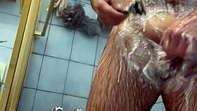 i love shaving my smooth pussy clean in the steamy shower