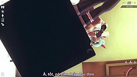 i'm spanked hard on the chair, feels so intense