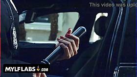 policewoman lays down authority law on two eager lovers