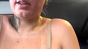 gym training soaked my white pants pussy wet from horny stares