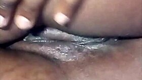 he dives close into her smooth african pussy licking eagerly