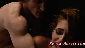 bound teen sluts deliver double footjob blowjobs on hubby