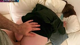 CURVY BLONDE MILF BENT OVER FOR BIG COCK ANAL CREAMPIE AND DOGGY POUNDING