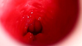 stunning 4k anal cumshot fills the camera perfectly