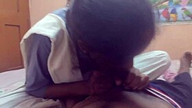 Discovering hot college babe's toy leads to intense cock pounding session