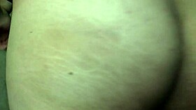 Cuckold POV watch your BBW wife take double creampie in ass and pussy