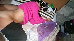 oh man, this mexican college babe rides her professor's cock intimately till orgasm