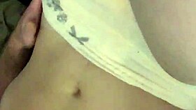 She soaks diaper then panties in wet masturbation frenzy