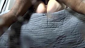 friend blows me on balcony then i pound her huge latina ass hard