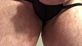 sun692 does black lingerie buttplug make your ass crave more