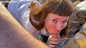 i suck bbc on beach and swallow every drop of cum!