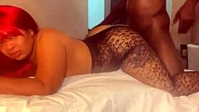 first fb dating with ebony big ass milf leads to rough creampie doggy