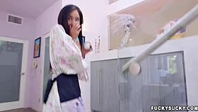 petite asian babe meets massive black monster cock for interracial fun 🔥