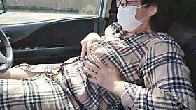 married chubby bride masturbates with toys in car full vid