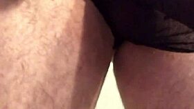 sun692 does black lingerie buttplug make your ass crave more